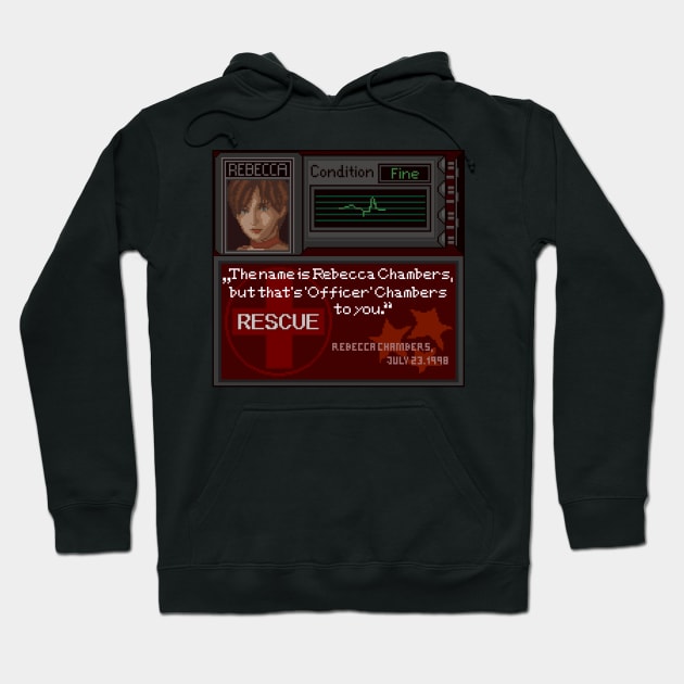 Resident Evil Pixel Art Hoodie by AlleenasPixels